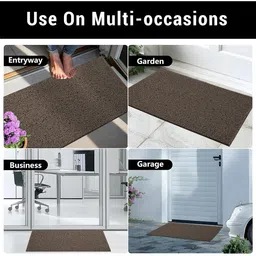 Kuber Industries Brown Water Absorbing Doormats image 2