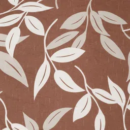 KLOTTHE Brown & White Printed 300 TC Double Bedsheet With 2 Pillow Covers 2.5x 2.2 m image 5