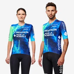 van rysel Short-Sleeved Road Cycling Jersey Decathlon–AG2R La Mondiale Team Replica-picture-36