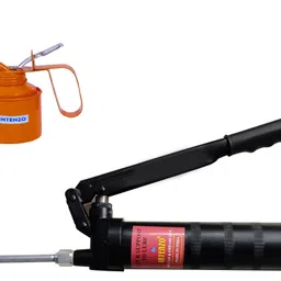 intenzo Hand Operated Heavy Duty Grease Gun Capacity 450 G With 1/2 Pint Oil Lubricant Can Capacity (270 G) Manual Pump-picture-11