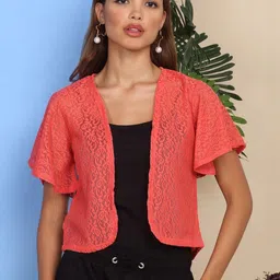 MORDEN MUSE Women Short Sleeves Shrug-image-91