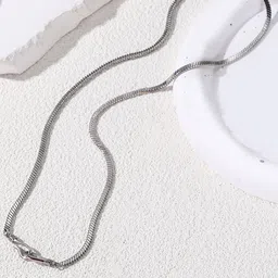 Peora Men Silver-Plated Chain image 1