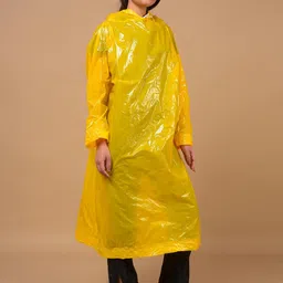 Dollar Men Lightweight Waterproof Foldable Rain Poncho with Adjustable Hood image 5