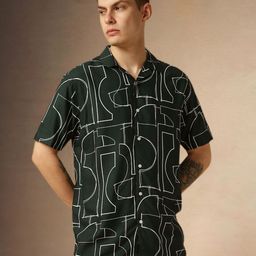 Dennis Lingo Men Opaque Printed Casual Shirt-picture-43