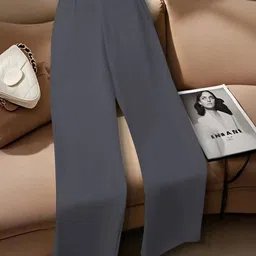 KERI PERRY New Basics High-Rise Relaxed Fit Formal Trousers-picture-10
