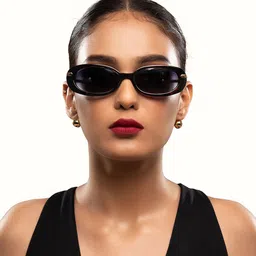 Hidesign Women Oval Sunglasses with Polarised Lens 8903439896300 image 5