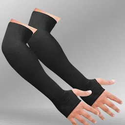 clostify Cotton Arm Sleeve For Boys & Girls image 1