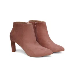 Sherrif Shoes Women Block Heel Ankle Boots image 1