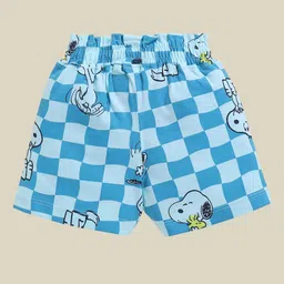 Annie Girls Striped Printed Regular Fit Mid-Rise Shorts image 3