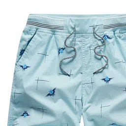 StyleCast x Revolte Men Conversational Printed Cotton Shorts-picture-11