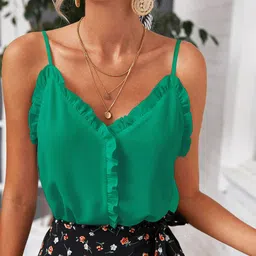 Stylecast X Slyck Ruffles Top image 3