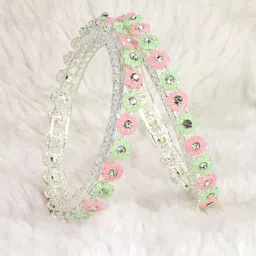 LAVAZZA Set of 2 Crystal Beaded Bangle-picture-15