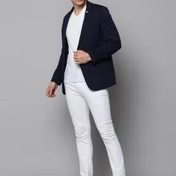 SHOWOFFFF Notched Lapel Long Sleeves Single-Breasted Blazers image 3