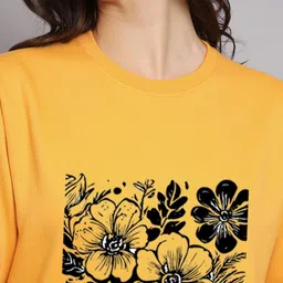 SZN Women Printed Sweatshirt image 5