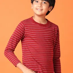 V-Mart Boys Striped Long Sleeves Pullover image 4
