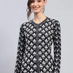 Monte Carlo Women Woollen Long Sleeves Cardigan image 1