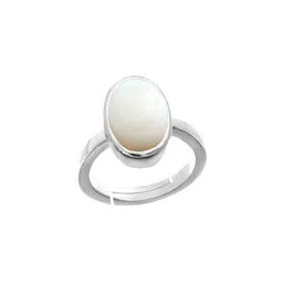 RRVGEM 8.25 Ratti 8.00 KT Opal Gemstone Studded Finger Ring image 1