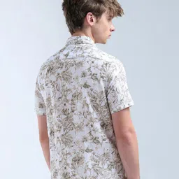 Flying Machine Men Classic Floral Opaque Printed Casual Shirt image 2