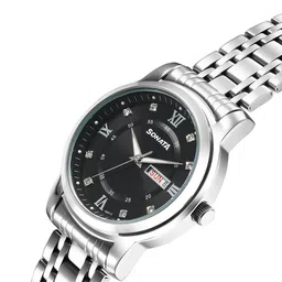 Sonata Men Dial & Bracelet Style Straps Analogue Watch 77157SM01 image 5