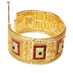 Balaji Gold Plated Copper Bangle-picture-32