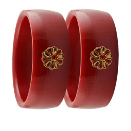 Vidhya Kangan Women Red Bangle-picture-11