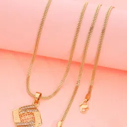 DIVASTRI Brass Gold-Plated Necklace-picture-39