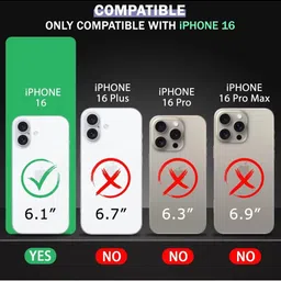 Luxury Kase Solid Printed iPhone 16 Back Case Mobile Accessories image 4