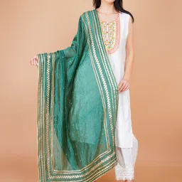 Karthav Fashion Floral Embroidered Gotta Patti Dupatta-picture-31