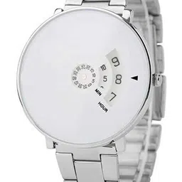 Miss Perfect Unisex Dial & Stainless Steel Bracelet Style Straps Analogue Watch KI8-picture-44
