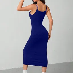 AAHWAN Bodycon Midi Dress image 4