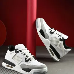 K Footlance Men Colourblocked Sneakers-image-43