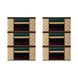 INNWYN Beige Set of 6 Crack Resistant Multi-Utility Organisers-picture-35