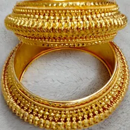 Shree enterprise Gold Brass Bangle-picture-36