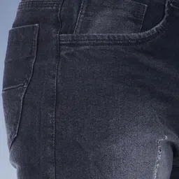 COMFITS Men Classic Tapered Fit Highly Distressed Light Fade Jeans image 4