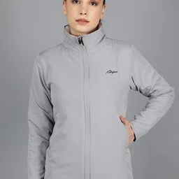 WAYLENE Women Colourblocked Windcheater and Water Resistant Outdoor Sporty Jacket-picture-15