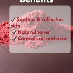 HENNAVEDIC Natural Rose Powder - 100 g image 2