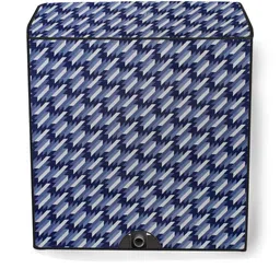 The Furnishing Tree Blue PVC Washing Machine Covers image 4