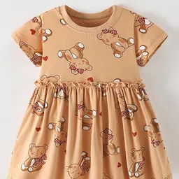 Xsole Firls Print Fit & Flare Dress-picture-28