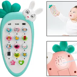 mayne Rabbit Phone Smart Phone Cordless Feature Mobile Phone Toys for Kids image 2