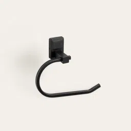 amar enterprise Elite Napkin Ring/ Bathroom Towel Holder/ Towel Ring/Napkin Holder Matt Black Towel Holder image 4