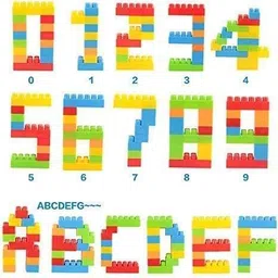 fizzy funs 125 Pcs Building Blocks Set - Creative Educational, STEM Learning Toy for Kids image 3