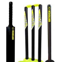 ostrich Hard Plastic Cricket kit For 8 years kids size 3 Cricket Kit-picture-11