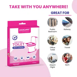 mildcares Paper Toilet Seat Cover image 4