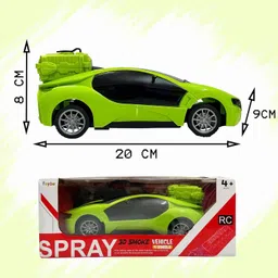 kavana Famous Car Remote Control 3D with LED Lights & Smoke, Chargeable 4 image 4