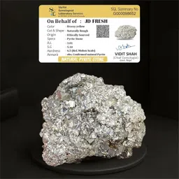jd fresh Original Pyrite Stone Cluster 40 to 80 Grams/Money Magnet/Attract Wealth Regular Asymmetrical Crystal Stone-picture-12
