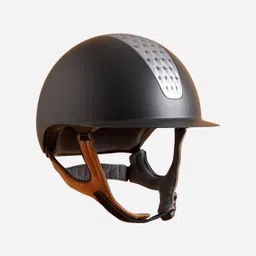 Adult and Kids Riding Helmet 520 - Grey/Camel-image-23