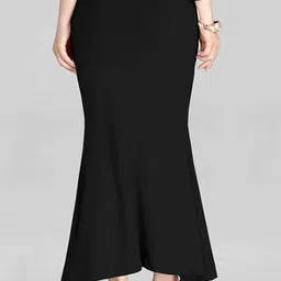 HITESH ENTERPRISE PETTICOAT BLACK Polycotton Petticoat image 4