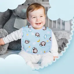 smilykid Double Layered Waterproof Button Bibs (COLORFUL_BIBS_PACK_5) image 3