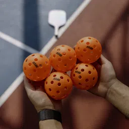 pickadel Indoor Pickleball Balls – Seamless Pickleball Ball image 2