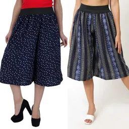 prabhnoorskirts Women Multicolor Capri-picture-31